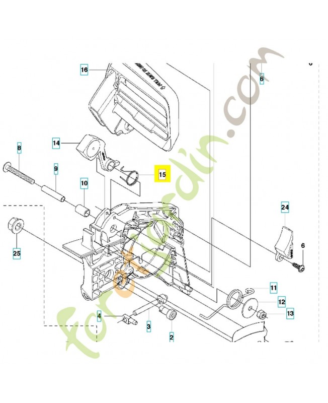 Ressort 516988401. Pièce de rechange Husqvarna Ressort 516988401. Pièce de rechange Husqvarna