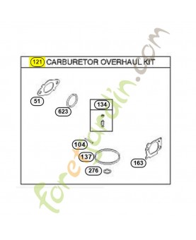 796612 Kit revision carburateur 0003-000-2375
