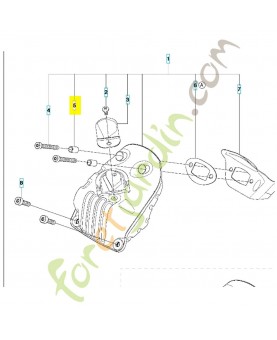 Douille 577656301. Pièce de rechange Husqvarna
