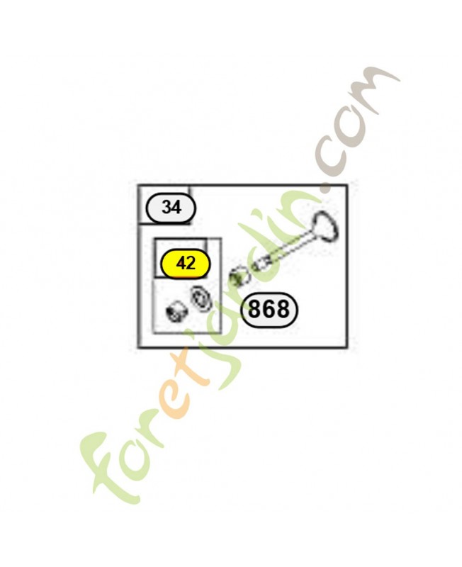 499586 Coupelle soupape 499586 Coupelle soupape