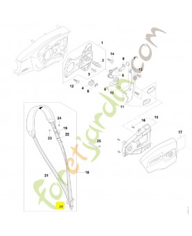 Mousqueton 4119-710-6900. Pièce détachée Stihl / Vicking