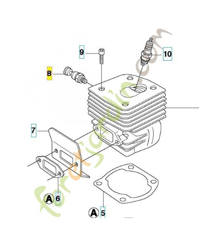Décompresseur Husqvarna ref. 503715301