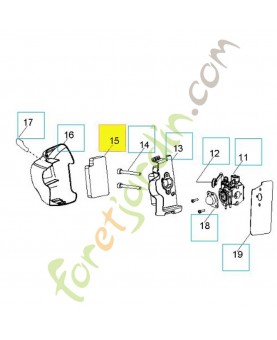 Filtre à air mousse référence 545146501