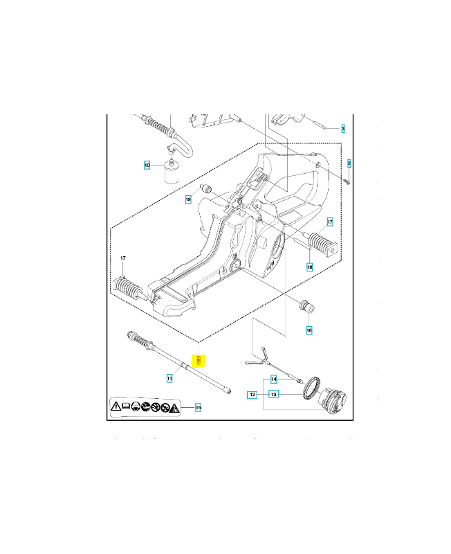 Reservoir de carburant complet