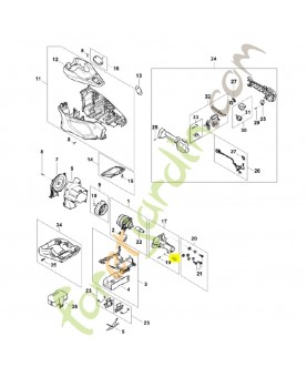 Rondelle a 6,4 9291-021-0140. Pièce de rechange Sithl / Vicking