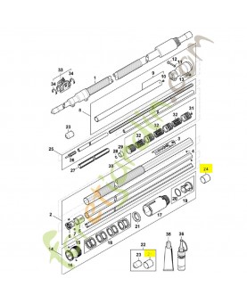 Capuchon 4182-717-2000. Pièce détachée Stihl / Vicking