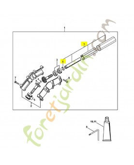 Tube complet 4182-710-7126. Pièce détachée Stihl / Vicking