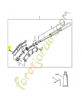 Vis cylindrique IS-D5x28 9075-478-4175. Pièce de rechange Sithl / Vicking