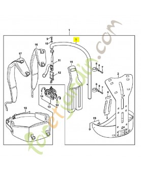 Tube 4182-790-2900. Pièce de rechange Sithl / Vicking