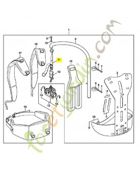 Sangle 4182-791-8000. Pièce de rechange Sithl / Vicking