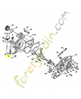 Manchon 0000-988-5211. Pièce de rechange Sithl / Vicking
