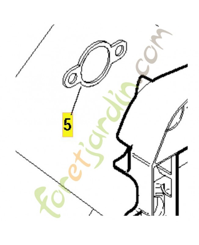 Joint husqvarna ref. 531029600