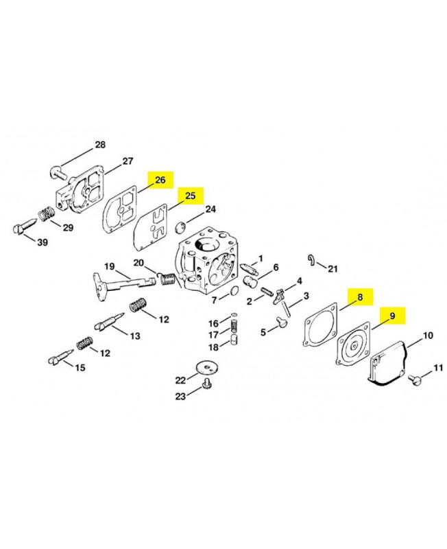 Joints référence 4119-007-1060