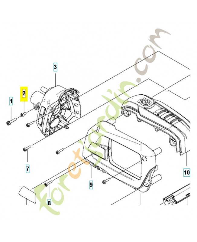 Vis 525764605 - Pièce détachée Husqvarna Vis 525764605 - Pièce détachée Husqvarna