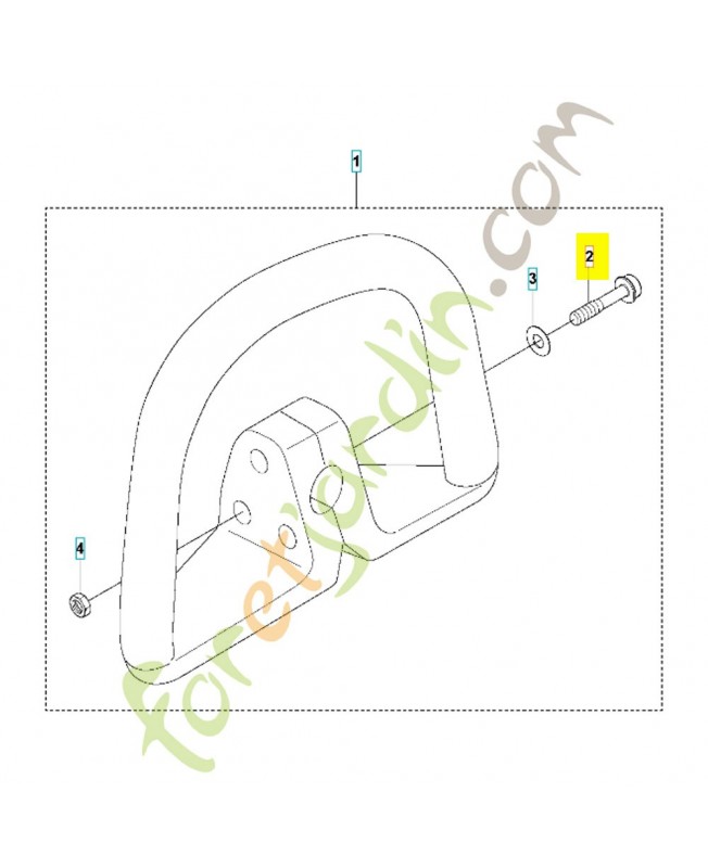 vis 510462101- Pièce détachée Husqvarna vis 510462101- Pièce détachée Husqvarna