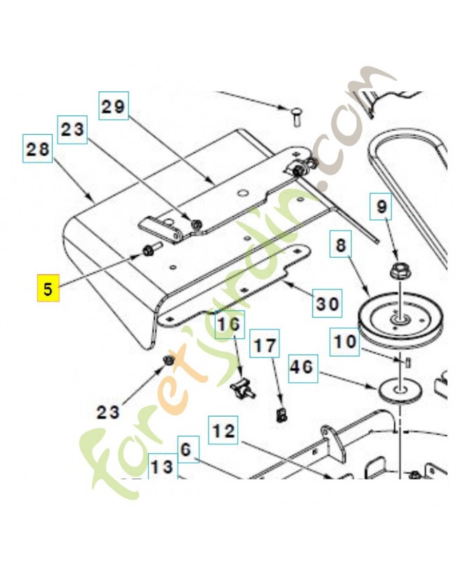 vis 525834202- Pièce détachée Husqvarna vis 525834202- Pièce détachée Husqvarna