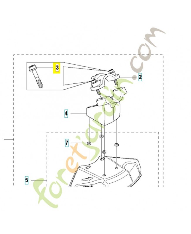 vis 577218704 - Pièce détachée Husqvarna vis 577218704 - Pièce détachée Husqvarna