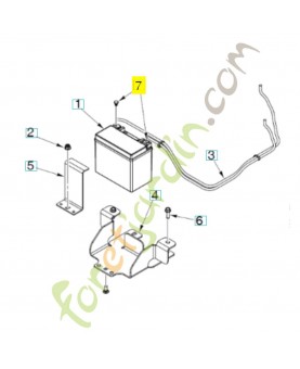 vis 582460802 - Pièce détachée Husqvarna