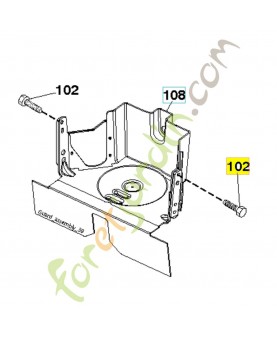 vis 593337601- Pièce détachée Husqvarna