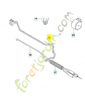 fil de coupe 588234601- Pièce détachée Husqvarna