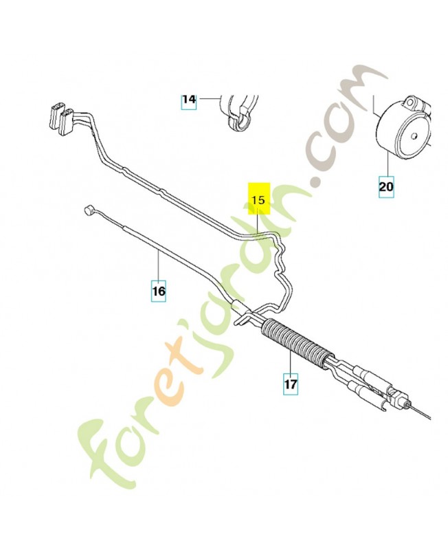 fil de coupe 588234601- Pièce détachée Husqvarna fil de coupe 588234601- Pièce détachée Husqvarna