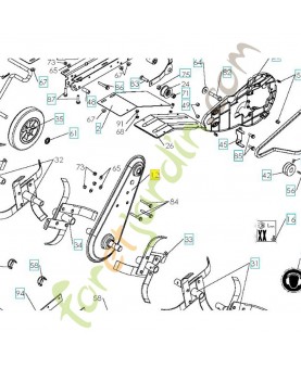 Transmission 575358701. Pièce de rechange Husqvarna