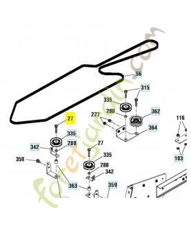 vis 596241001. Pièce détachée Husqvarna