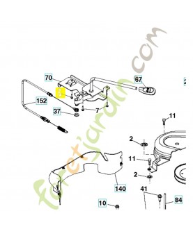 vis 596321701 Pièce détachée Husqvarna