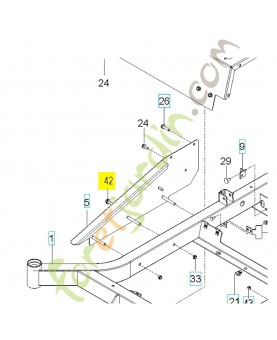 Vis 596436901 - Pièce détachée Husqvarna