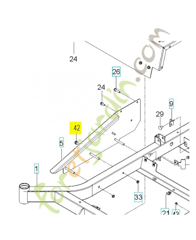 Vis 596436901 - Pièce détachée Husqvarna Vis 596436901 - Pièce détachée Husqvarna