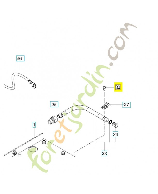 vis 596437001 Pièce détachée Husqvarna vis 596437001 Pièce détachée Husqvarna