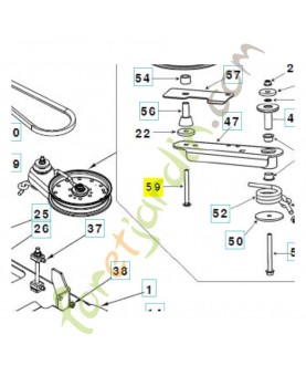 vis 596584303. Pièce détachée Husqvarna