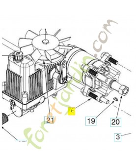 Vis 597002001 - Pièce détachée Husqvarna