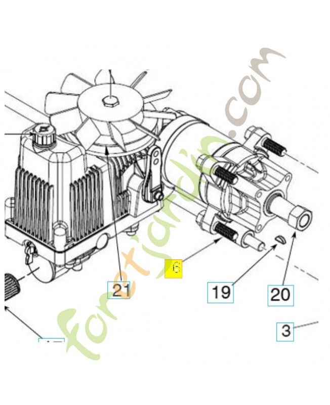 Vis 597002001 - Pièce détachée Husqvarna Vis 597002001 - Pièce détachée Husqvarna