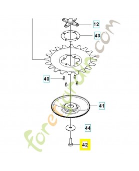 vis 598398401- Pièce détachée Husqvarna