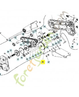 vis 598679501- Pièce détachée Husqvarna