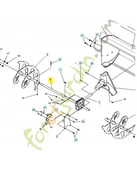 Arbre 598838301- Pièce détachée Husqvarna