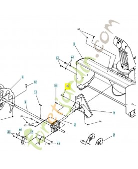 vis m8x50 598850101 - Pièce détachée Husqvarna