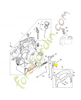 Capuchon de protection 4229-435-1700. Pièce de rechange Sithl / Vicking