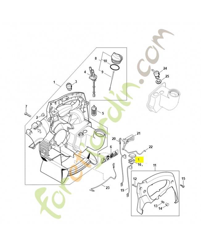 Capuchon de protection 4229-435-1700. Pièce de rechange Sithl / Vicking Capuchon de protection 4229-435-1700. Pièce de rechange Sithl / Vicking