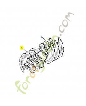 fraise 532422103 - Pièce de détachée Husqvarna