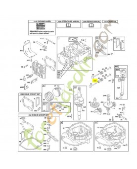 697338 Joint soupape