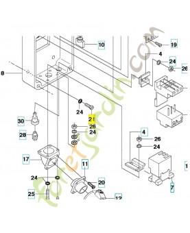 vis 723132501 Pièce détachée Husqvarna