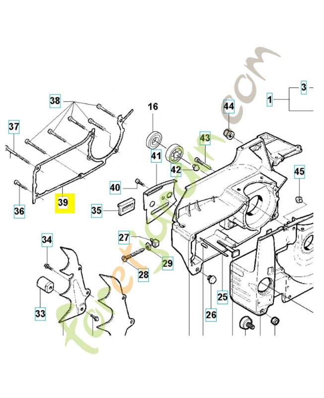 Joint 503471701. Pièce de rechange Husqvarna 