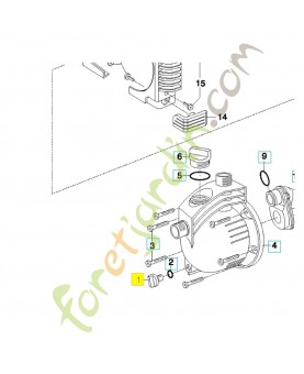 vis 588132701- Pièce détachée Husqvarna