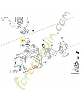 vis de blocage 578459901- Pièce détachée Husqvarna