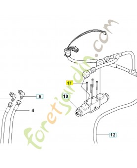 vis 725534001. Pièce détachée Husqvarna