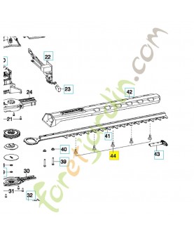 vis 520463401- Pièce détachée Husqvarna