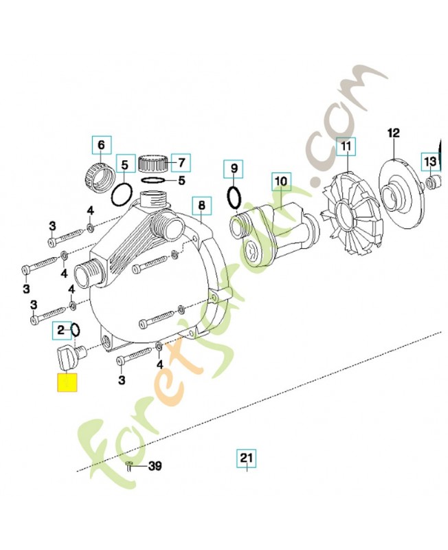 Vis 578462901- Pièce détachée Husqvarna