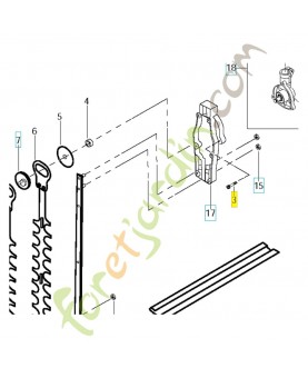 vis 545145422- Pièce détachée Husqvarna